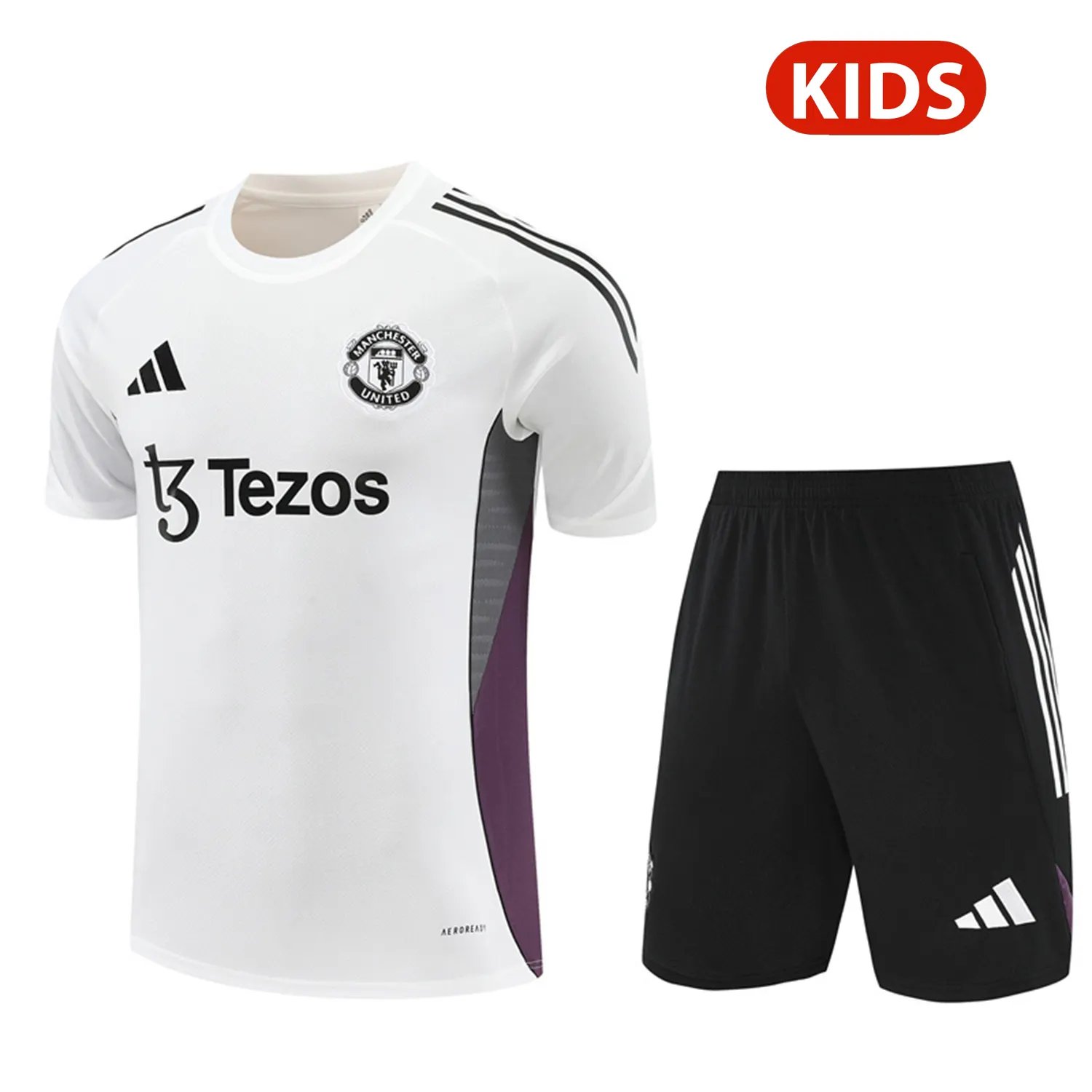 Kid's Manchester United 2025/26 Third Shorts