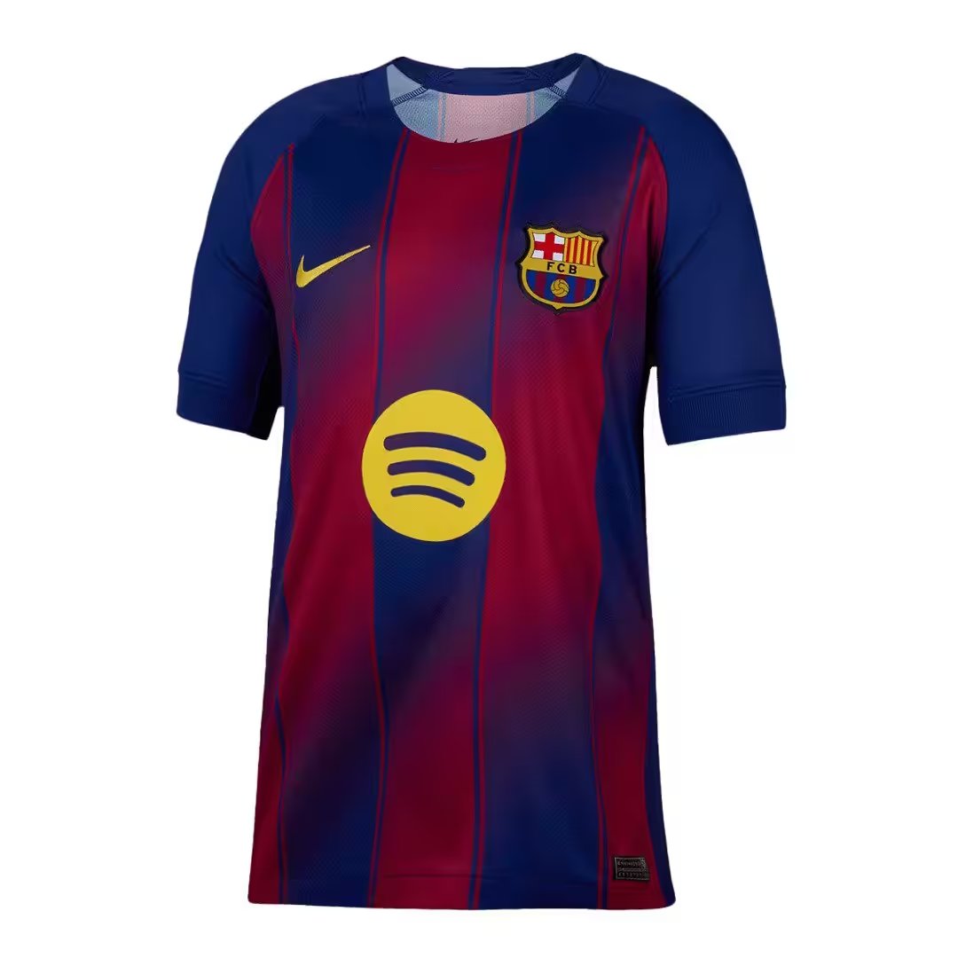 Women's FC Barcelona 2025/26 Home UCL Shirt - LEWANDOWSKI #9