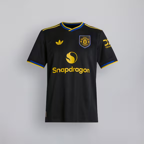 Men's Manchester United 2025/26 Away Long Sleeve Shirt