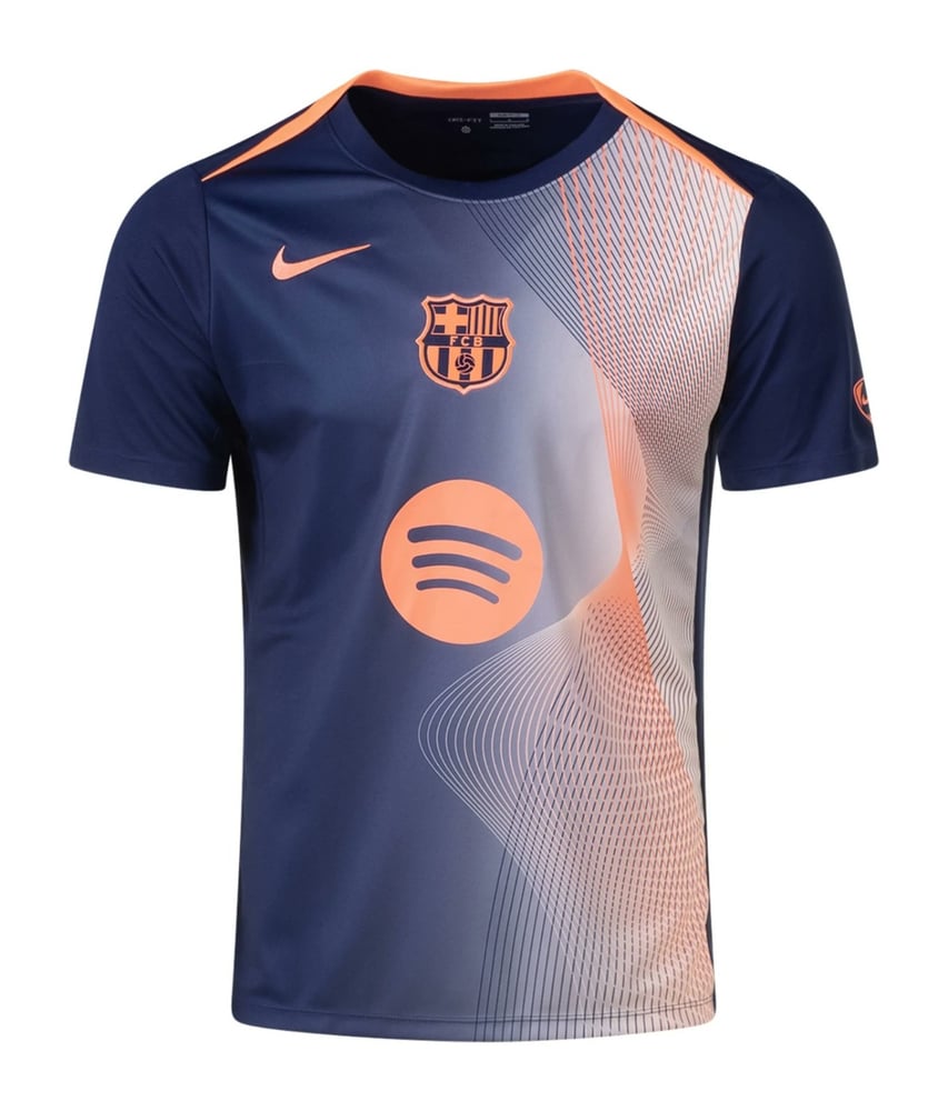 Men's FC Barcelona 2025/26 Third Prematch Shirt