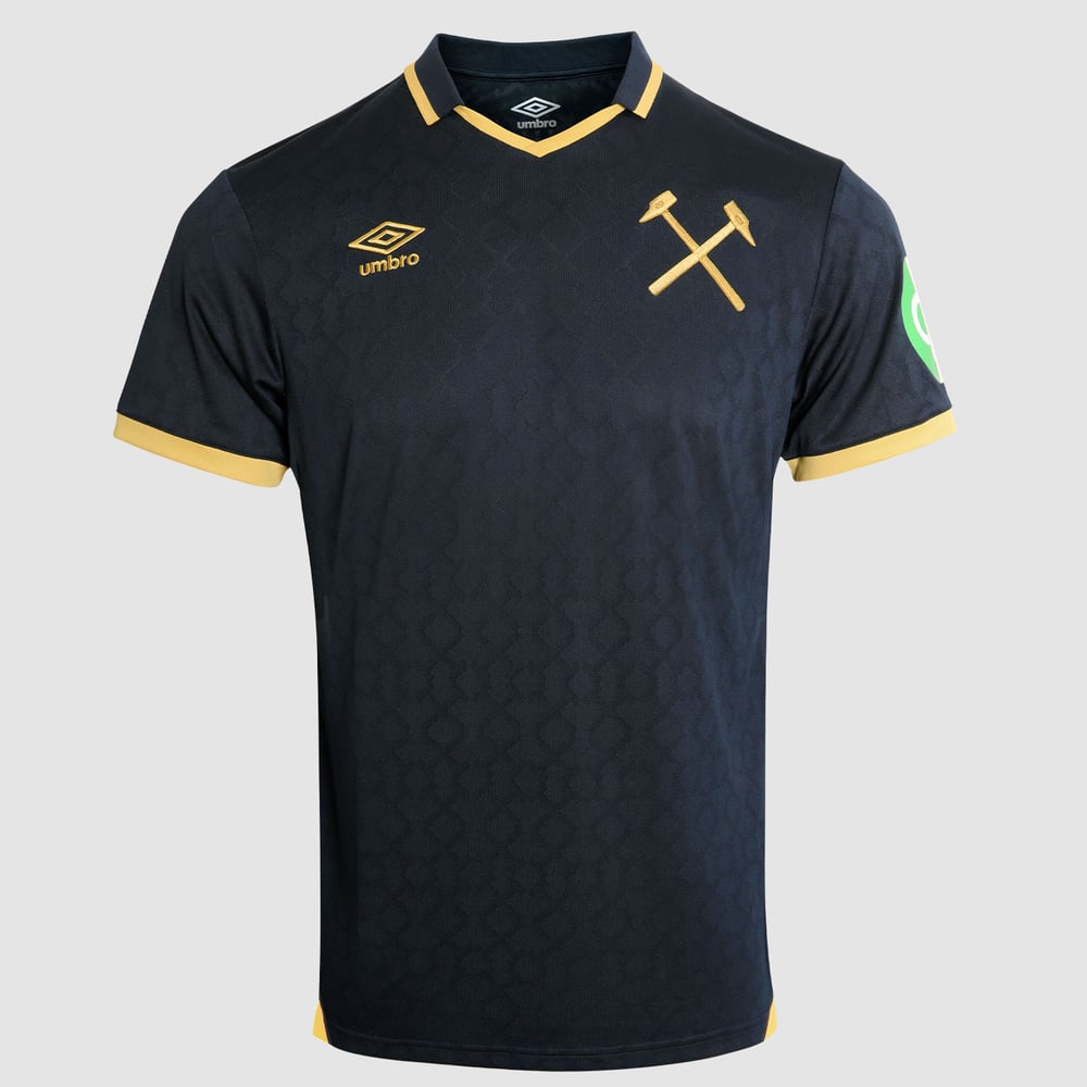Men's West Ham United 2025/26 Third Pre Match Shirt - Navy