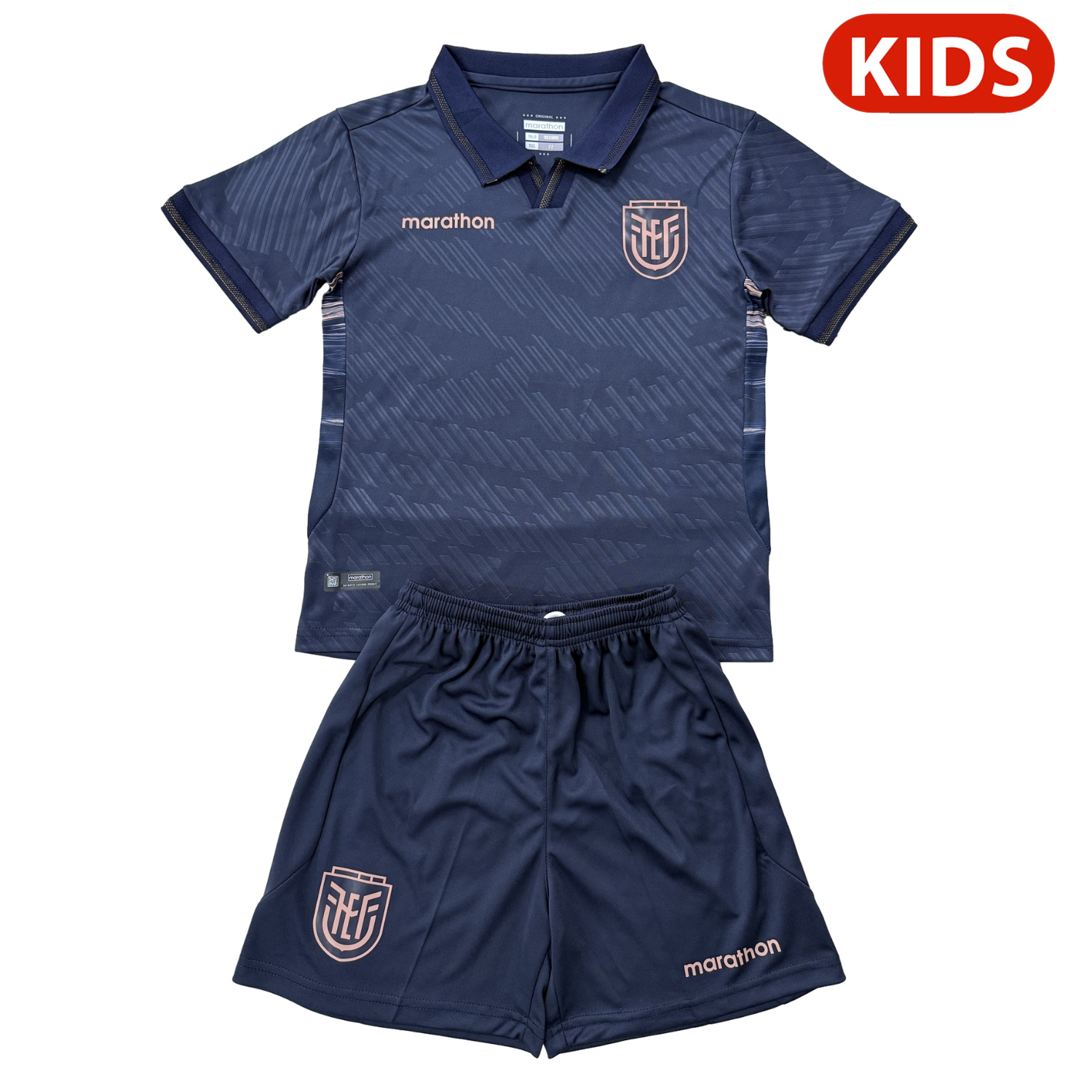 Kid's Ecuador 2026 Away Shirt - Red