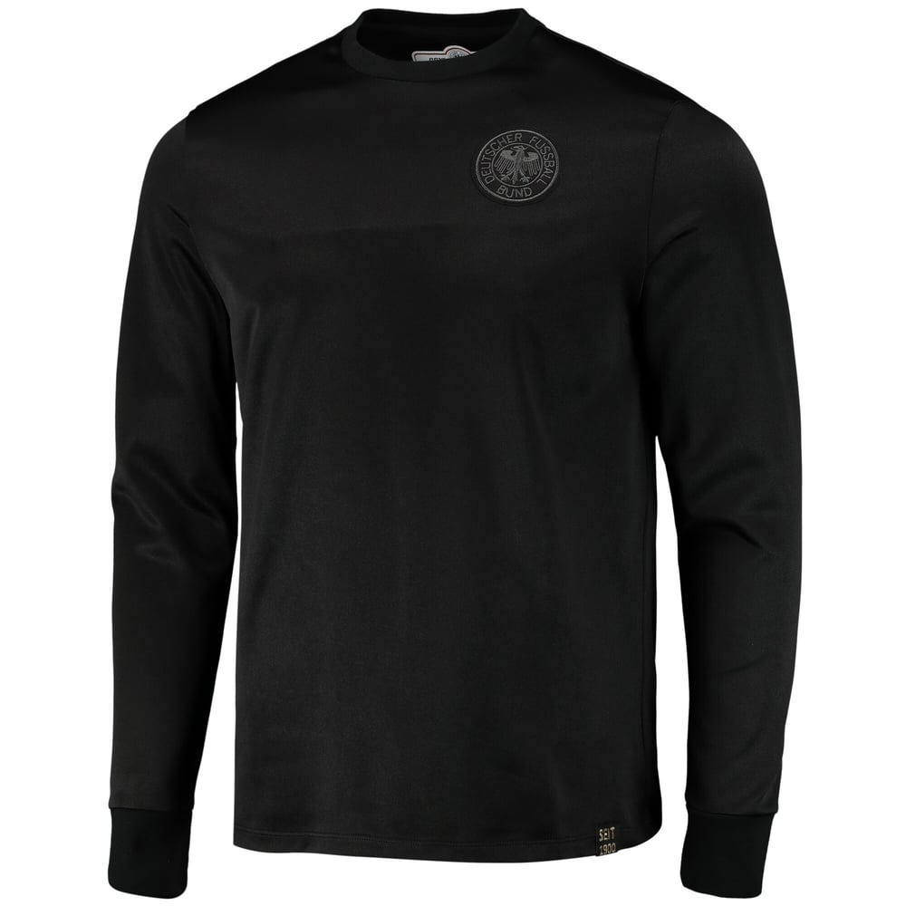 Kid's Germany 1974 Home Retro Long Sleeve Captain Shirt