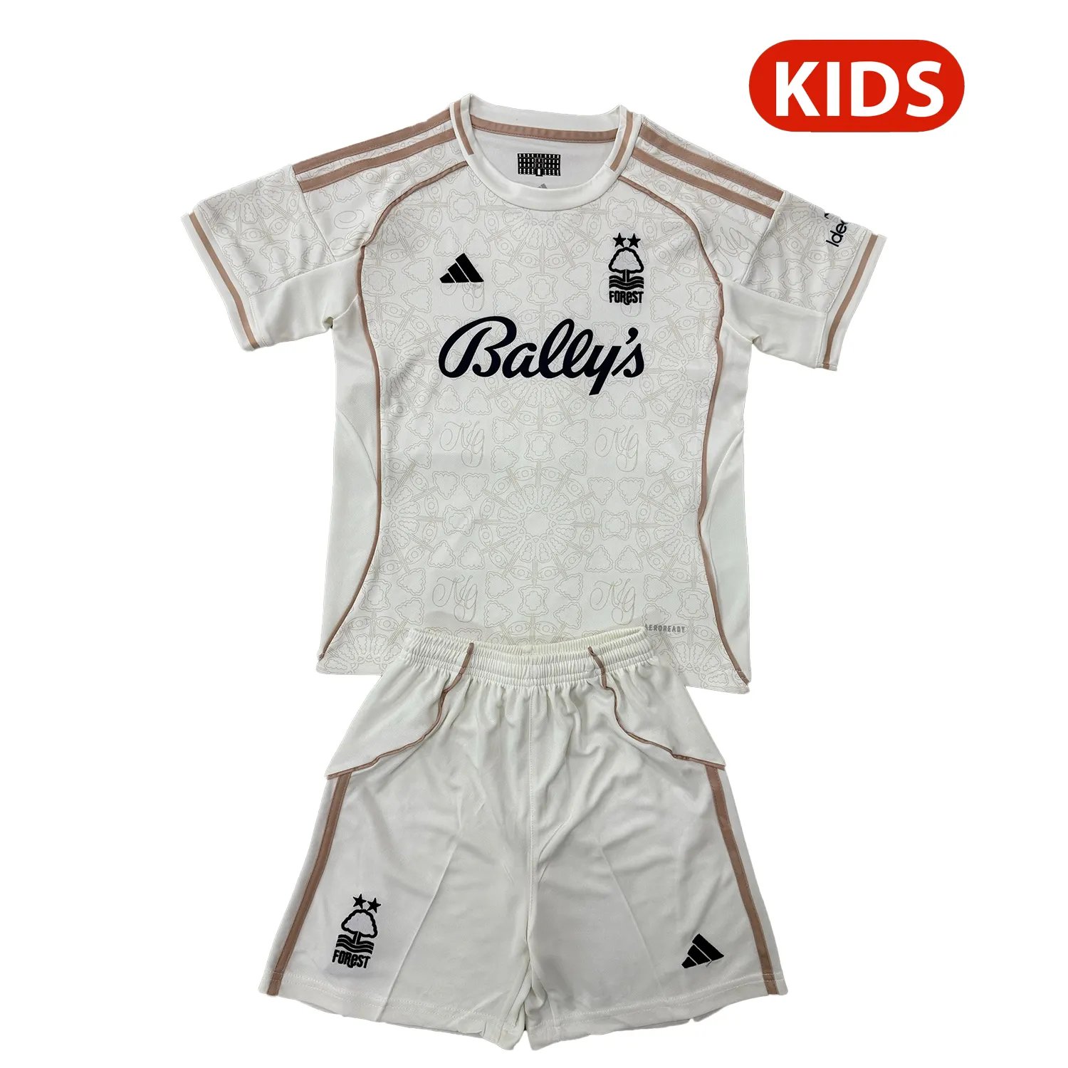Kid's Nottingham Forest 2025/26 Away Shorts