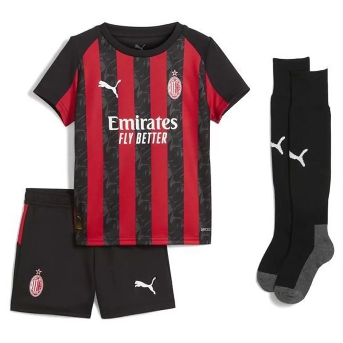 Kid's Milan 2025/26 Home Kit