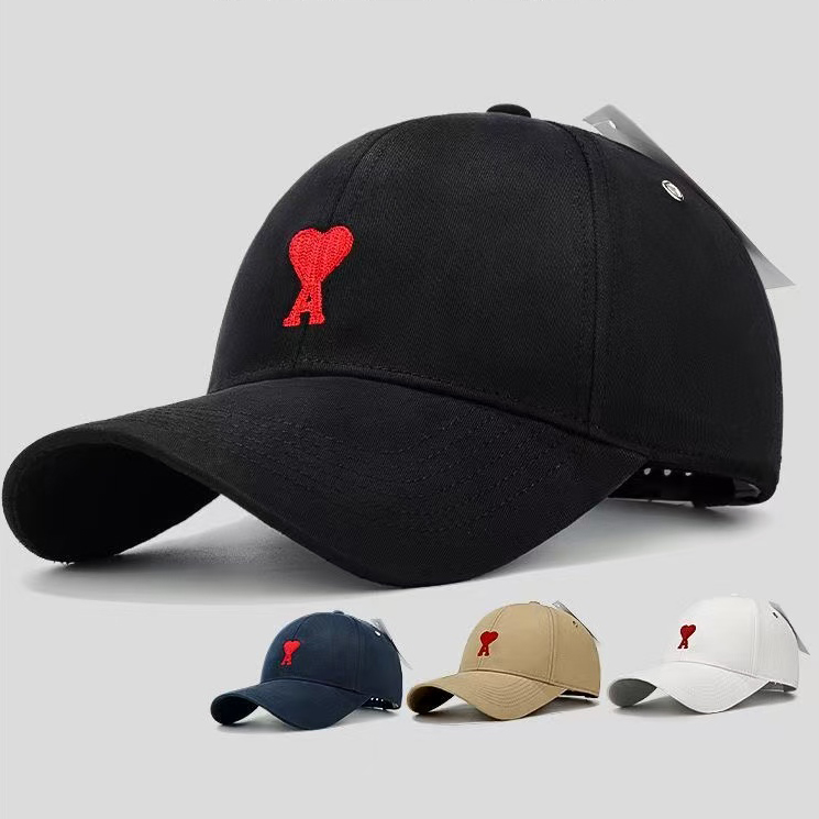 AMI PARIS アミ パリス ブラックロゴキャップ 帽子