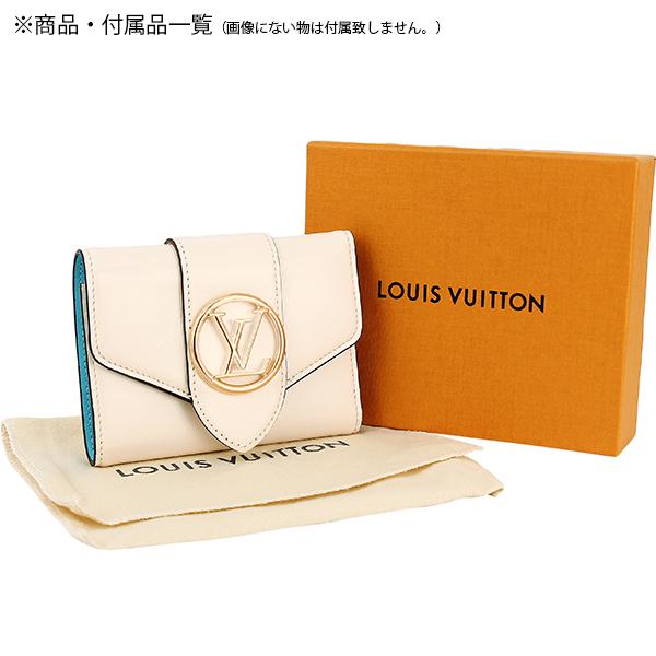 ルイヴィトン LOUIS VUITTON 三つ折り財布 ポルトフォイユ・LV ポンヌフ コンパクト M69176｜brand-across