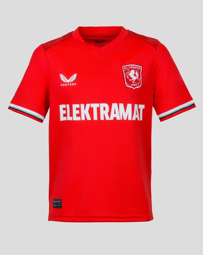 Jongens FC Twente 2024/25 Thuis Europa League Shirt [=Eredivisie-FC Twente=]