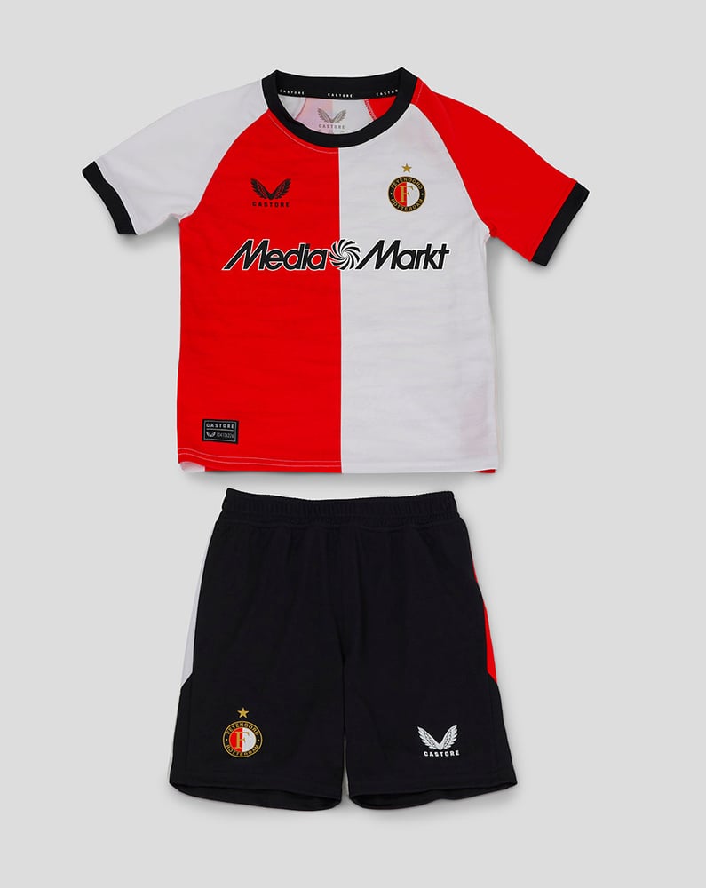 Jongens Feyenoord 2024/25 Thuis Kit [=Eredivisie-Feyenoord=]