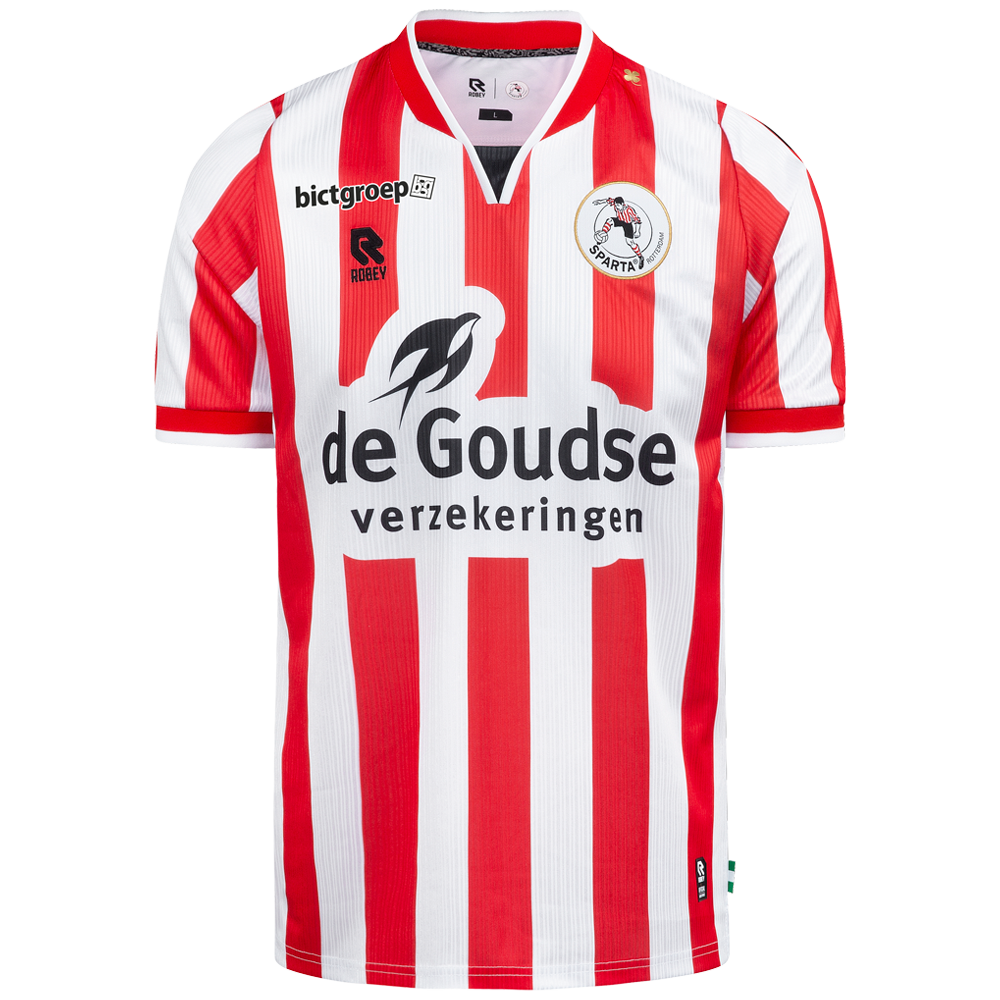 Heren Sparta Rotterdam 2024/25 Thuis Shirt [=Eredivisie-Sparta Rotterdam=]
