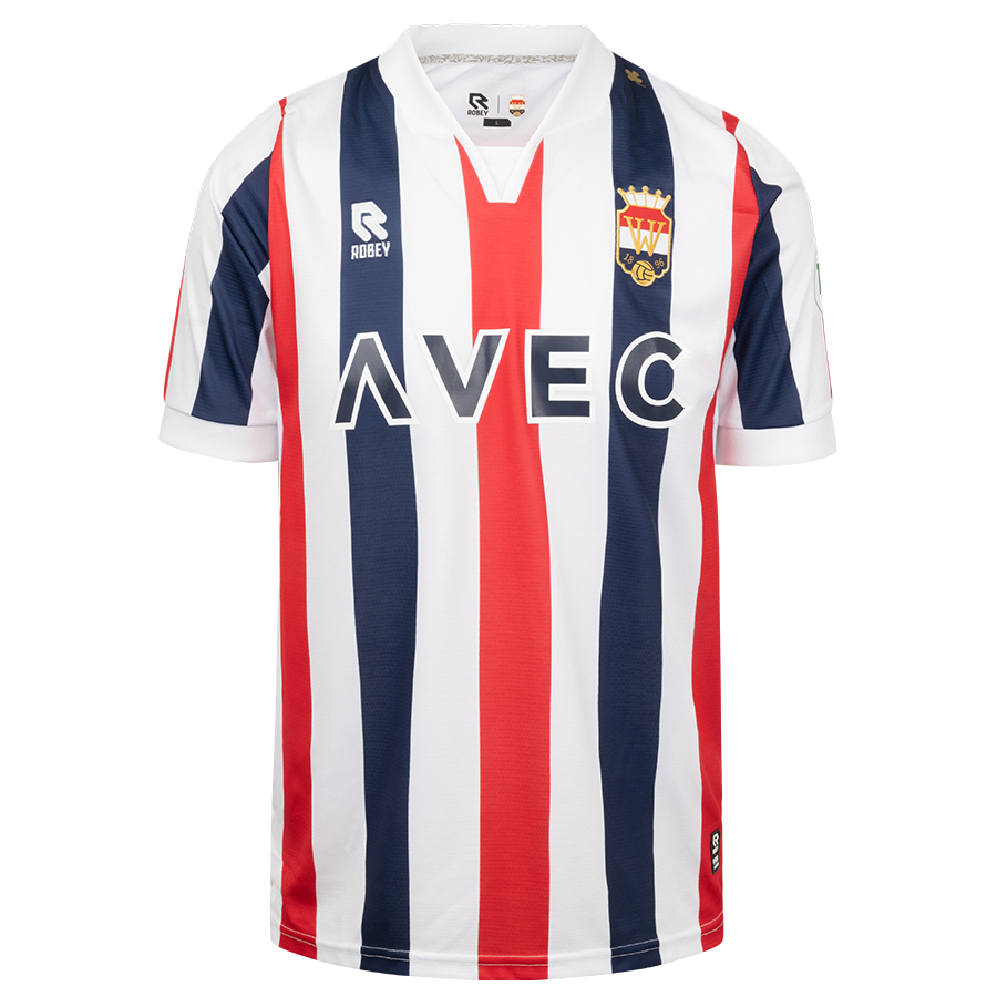 Jongens Willem II 2024/25 Thuis Shirt [=Eredivisie-Willem II=]