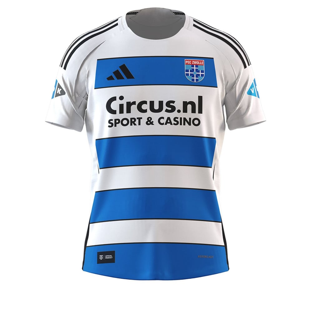 Dames PEC Zwolle 2024/25 Thuis Shirt [=Eredivisie-PEC Zwolle=]
