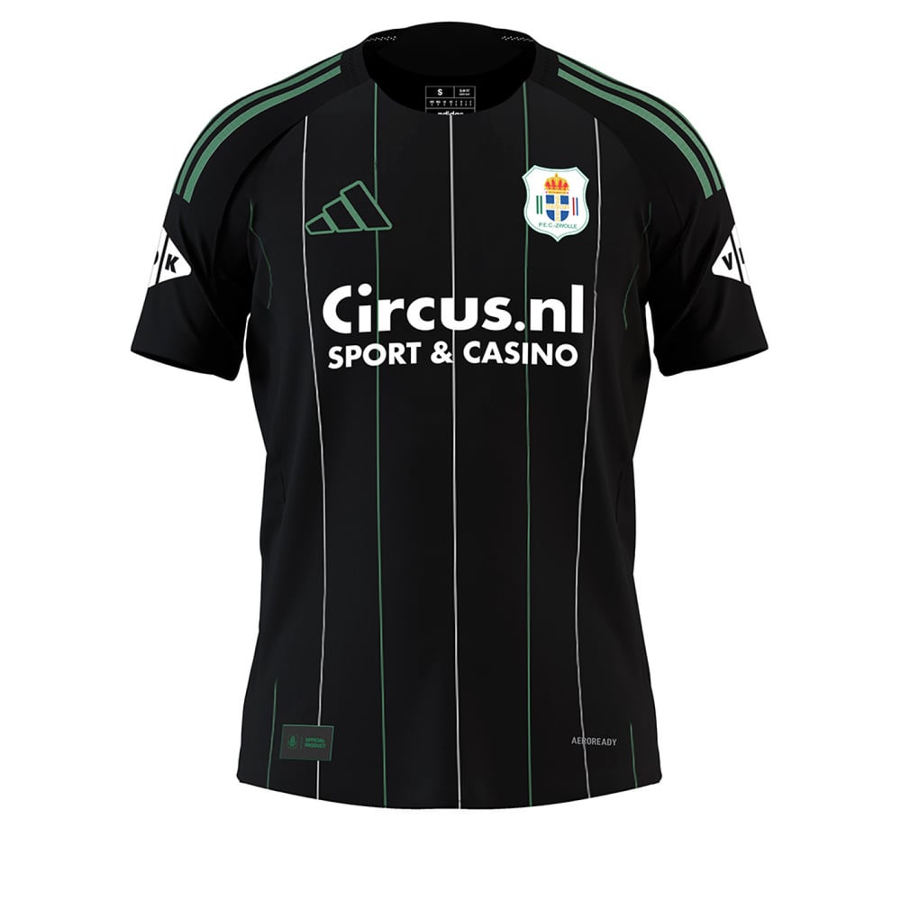 Heren PEC Zwolle 2024/25 Uit Shirt [=Eredivisie-PEC Zwolle=]