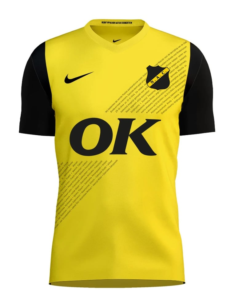 Heren NAC Breda 2024/25 Thuis Shirt [=Eredivisie-NAC Breda=]