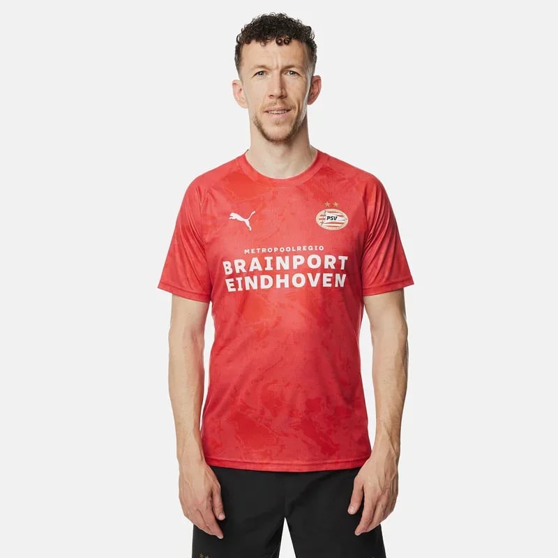 Kind PSV 2025/26 Derde Prematch Shirt - Rood [=Eredivisie-PSV Eindhoven=]