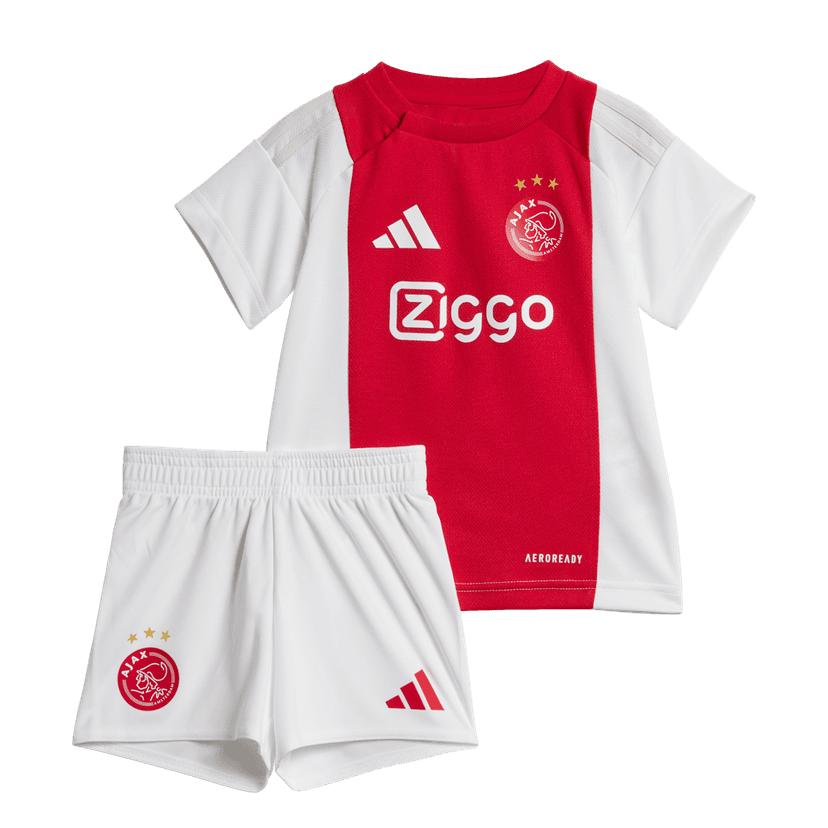 Jongens Ajax 2024/25 Thuis Kit [=Eredivisie-Ajax=]