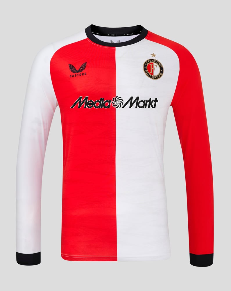 Heren Feyenoord 2024/25 Thuis Lange Mouwen Shirt [=Eredivisie-Feyenoord=]