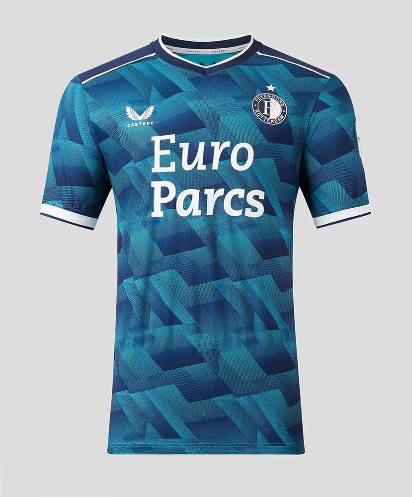 Jongens Feyenoord 2023/24 Uit Shirt [=Eredivisie-Feyenoord=]