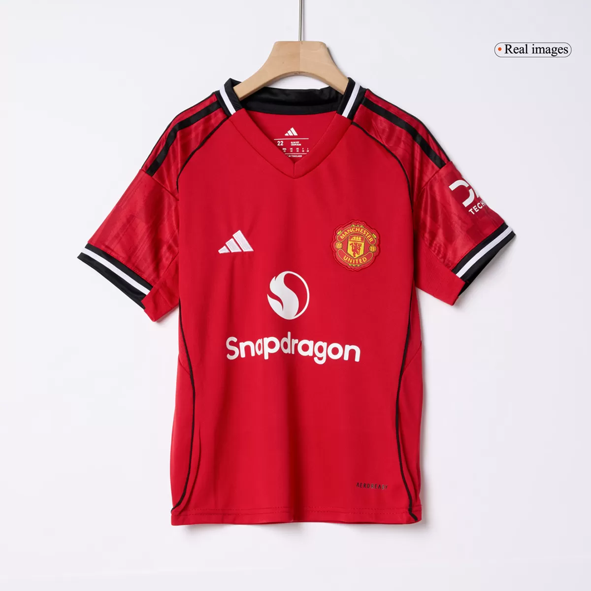 Kids Manchester United Home Jersey Full Kit 2025/26