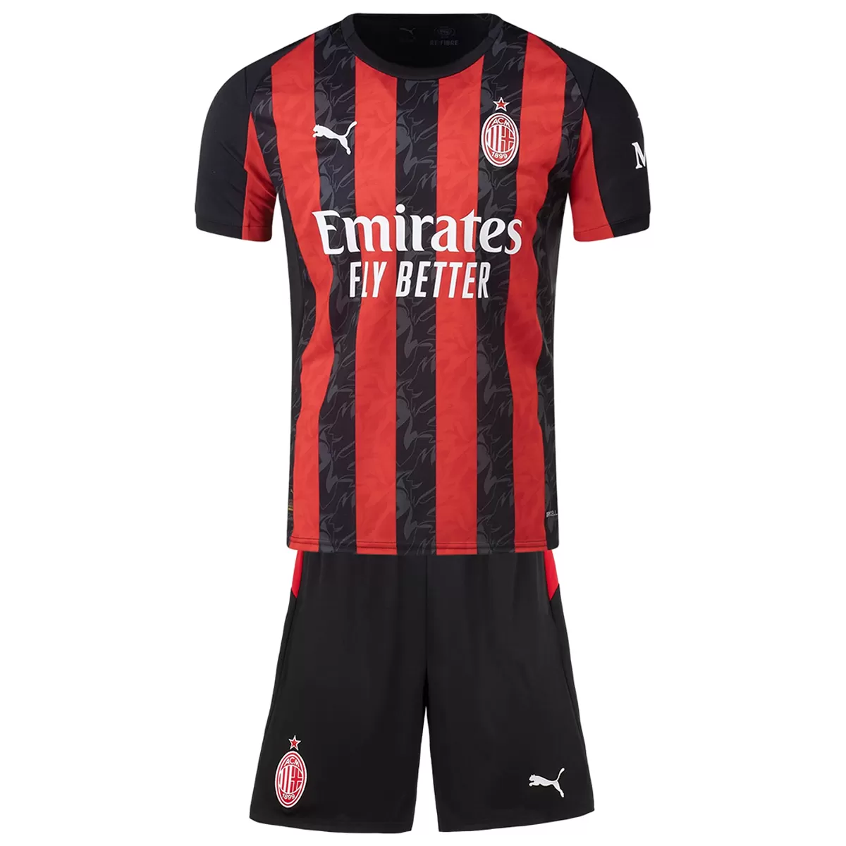 Kinder AC Mailand Heim Trikot-Set 2025/26