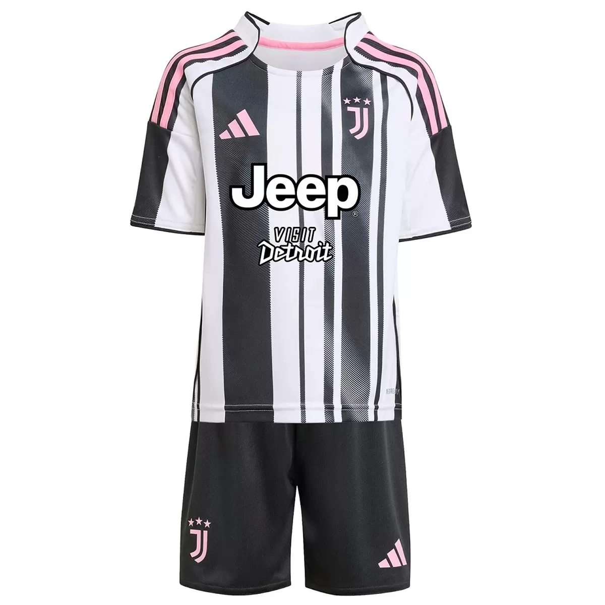 Kinder Juventus Heim Trikot-Set 2025/26