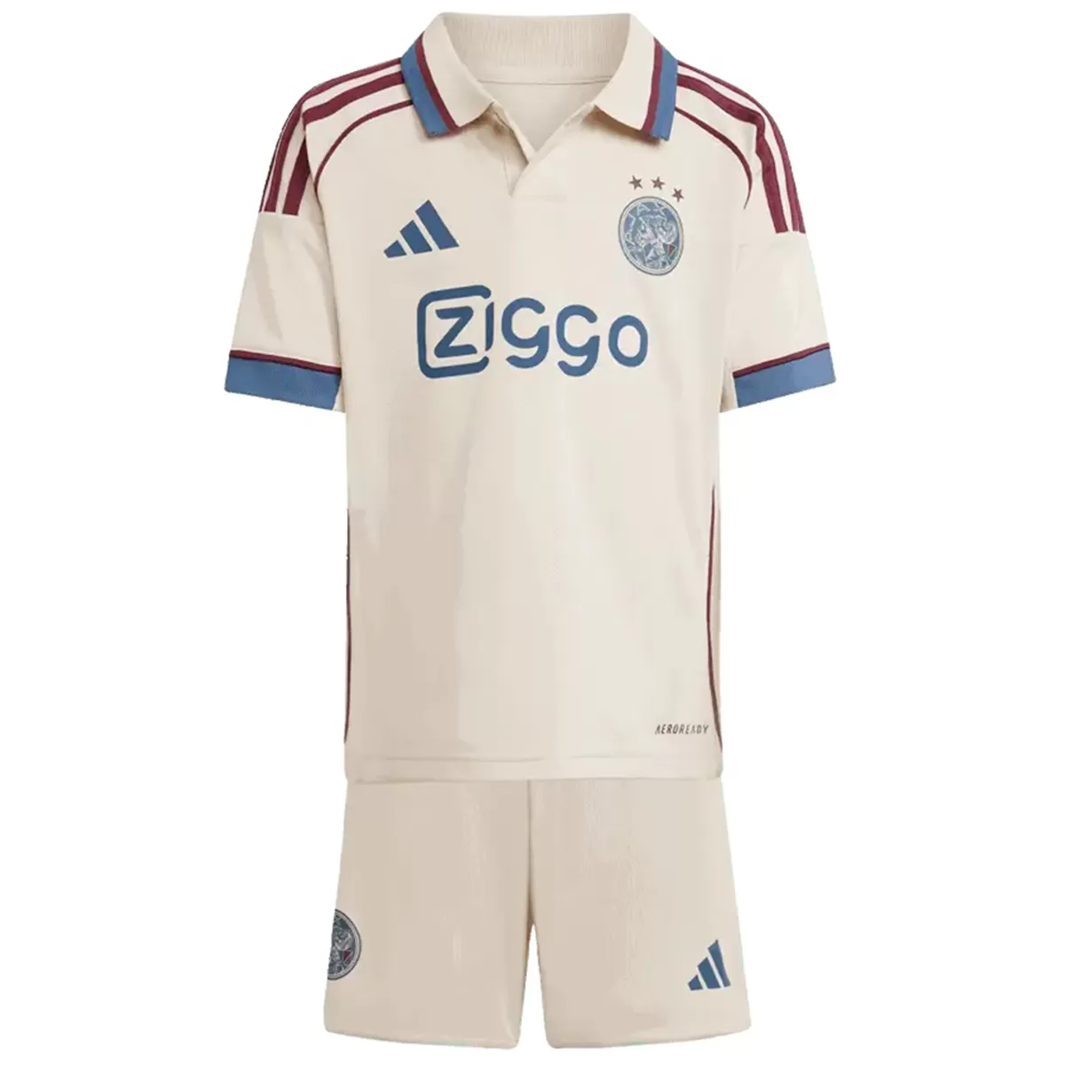 Kinder Ajax Amsterdam Drittes Trikot-Set 2025/26