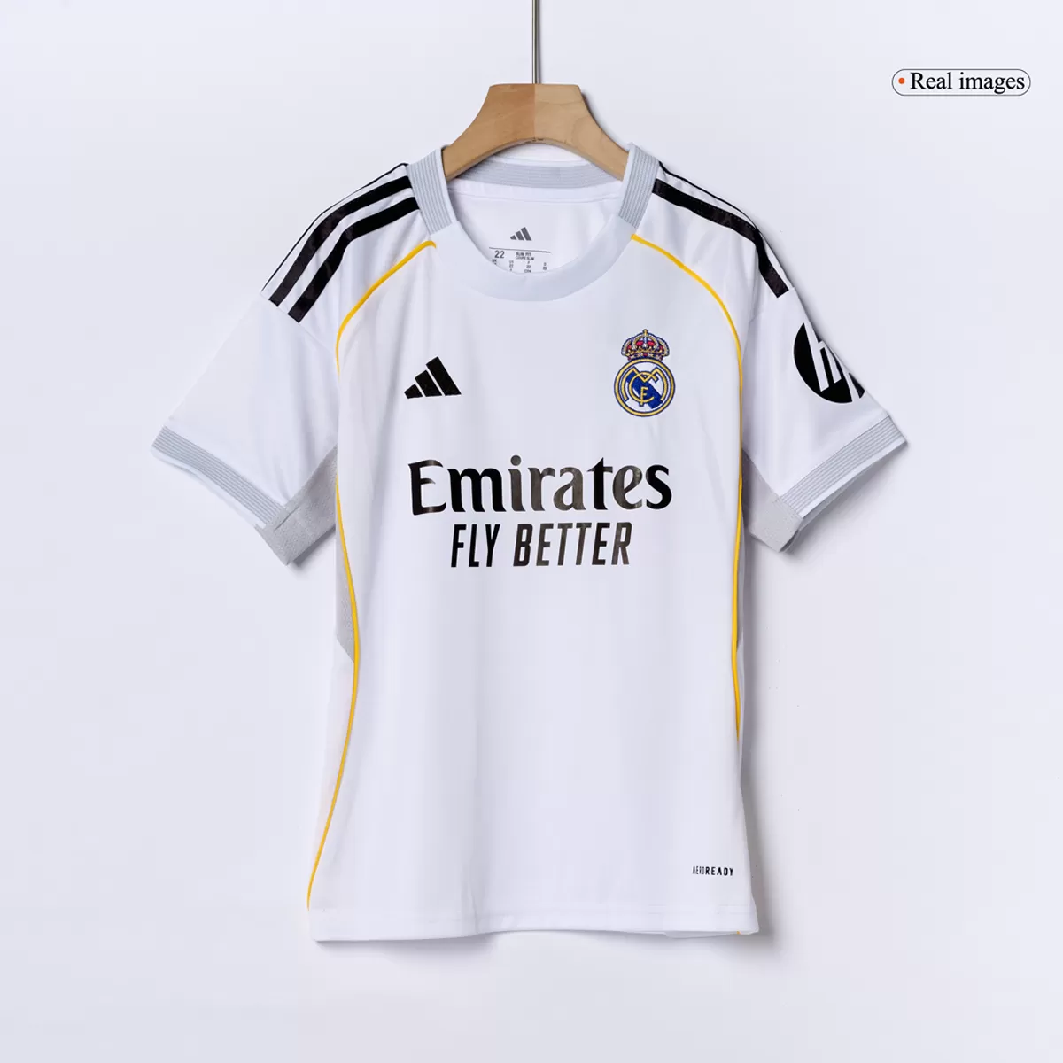 Kids Real Madrid Home Jersey Full Kit 2025/26