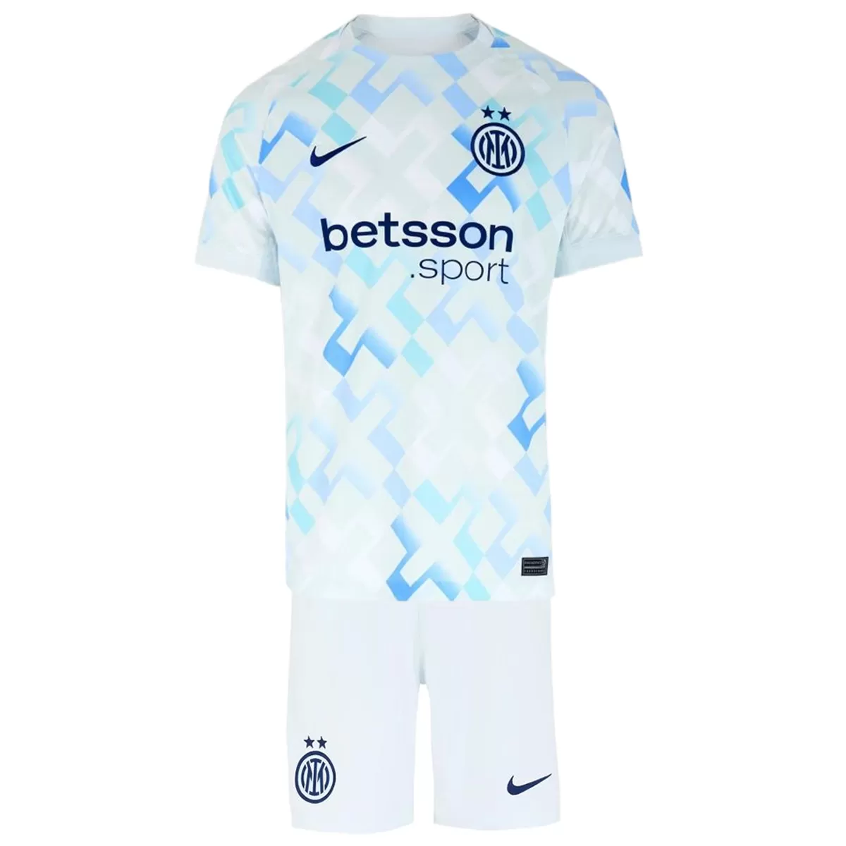 Kinder Inter Mailand Auswärts Trikot-Set 2025/26