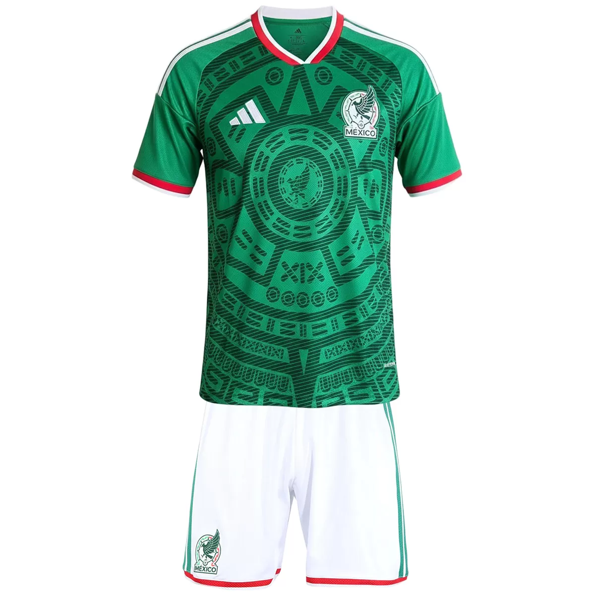 Kinder Mexiko Heim Trikot-Set WM 2026