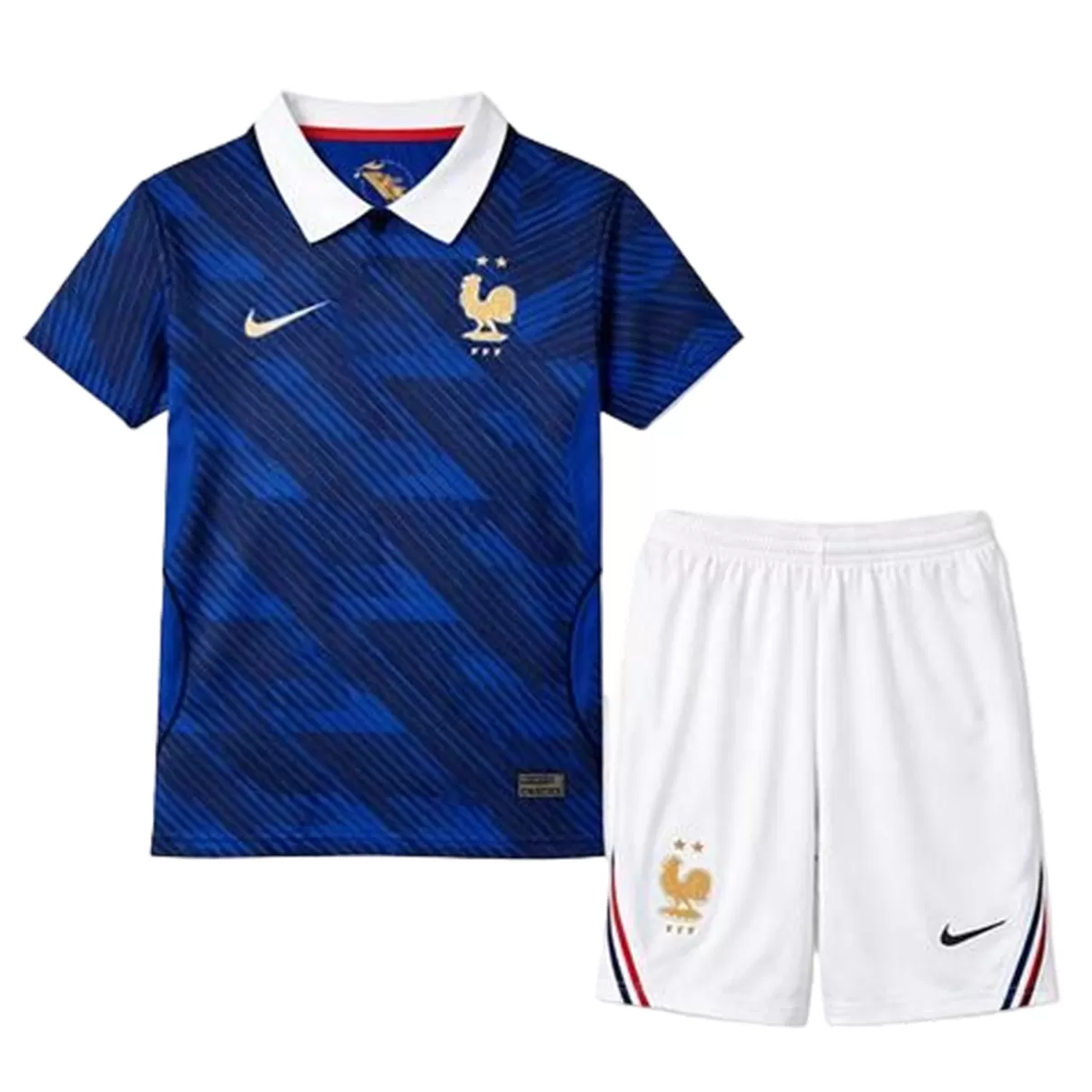 Kinder Frankreich Heim Trikot-Set WM 2026