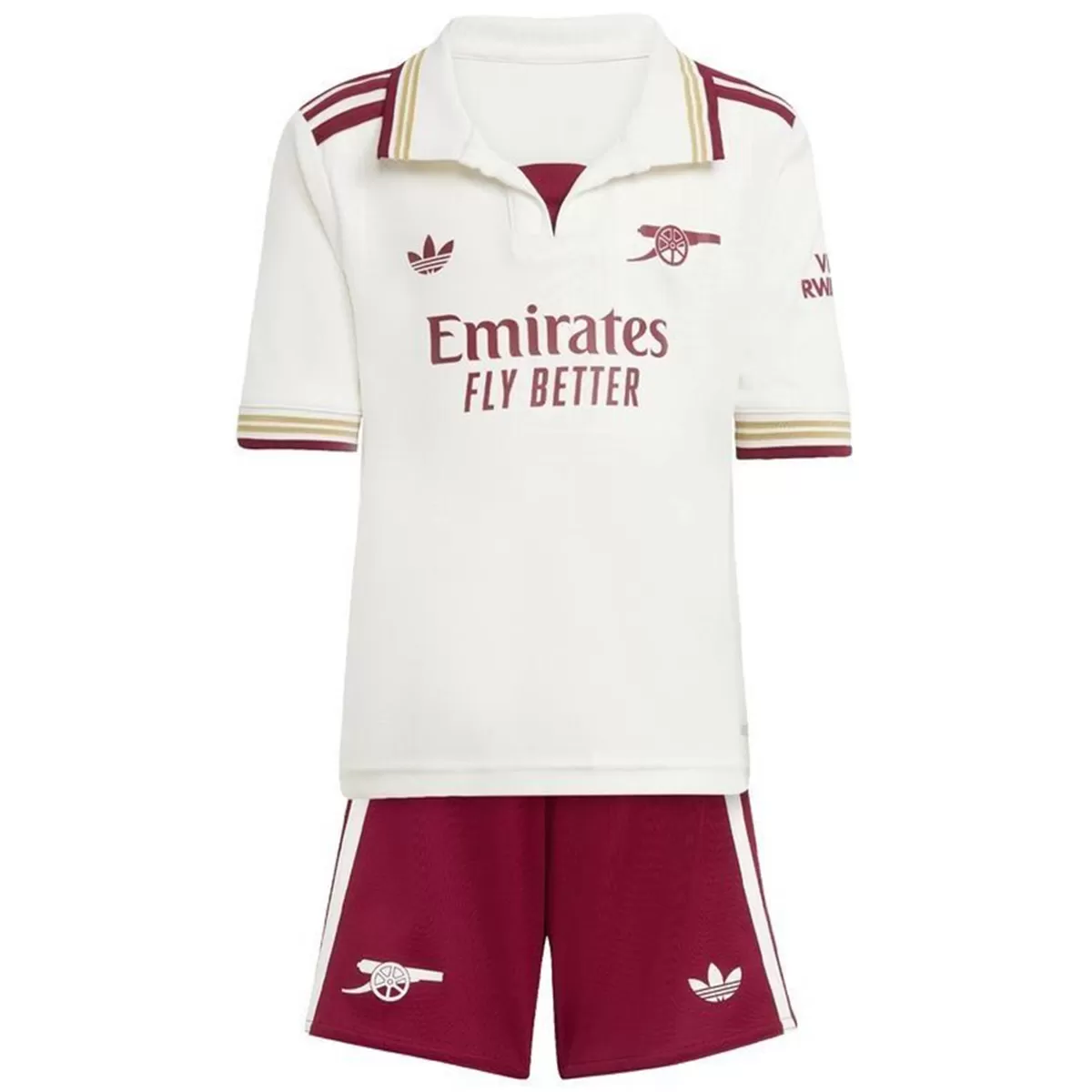Kinder Arsenal Drittes Trikot-Set 2025/26