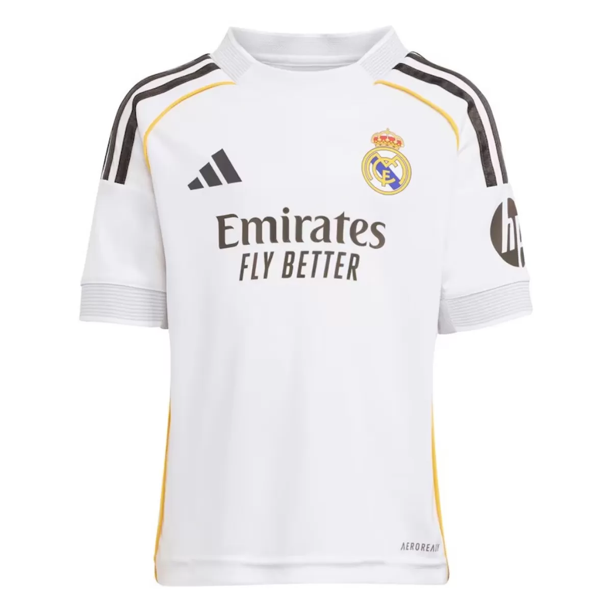 Kids Real Madrid Home Jersey Kit 2025/26