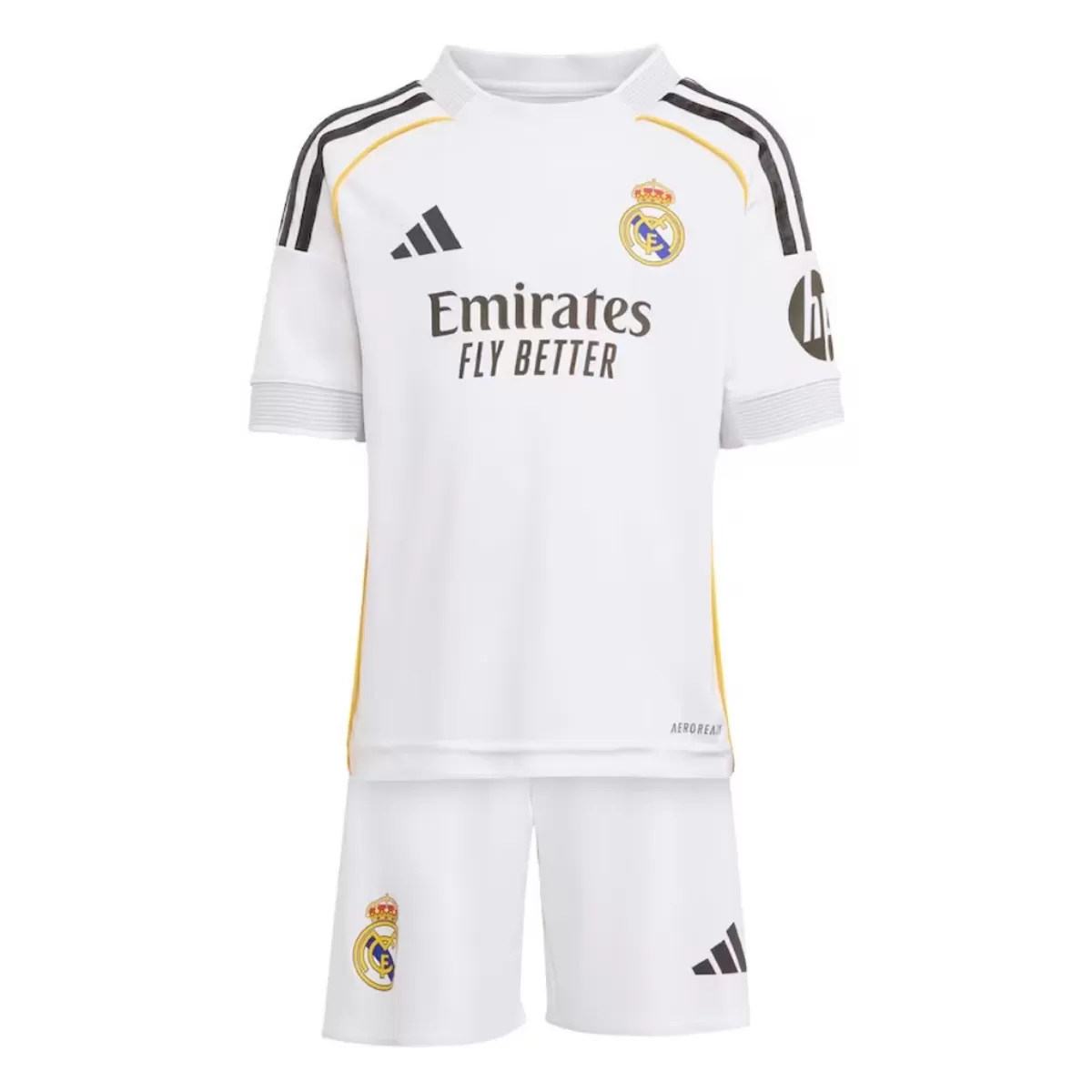 Kinder Real Madrid Heim Trikot-Set 2025/26