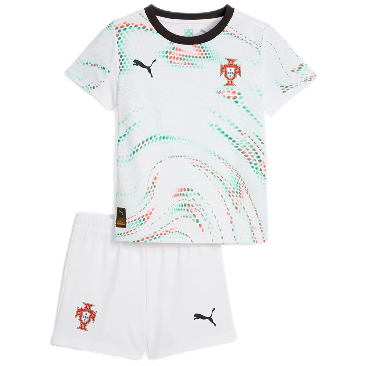 Kinder Portugal Auswärts Trikot-Set 2025