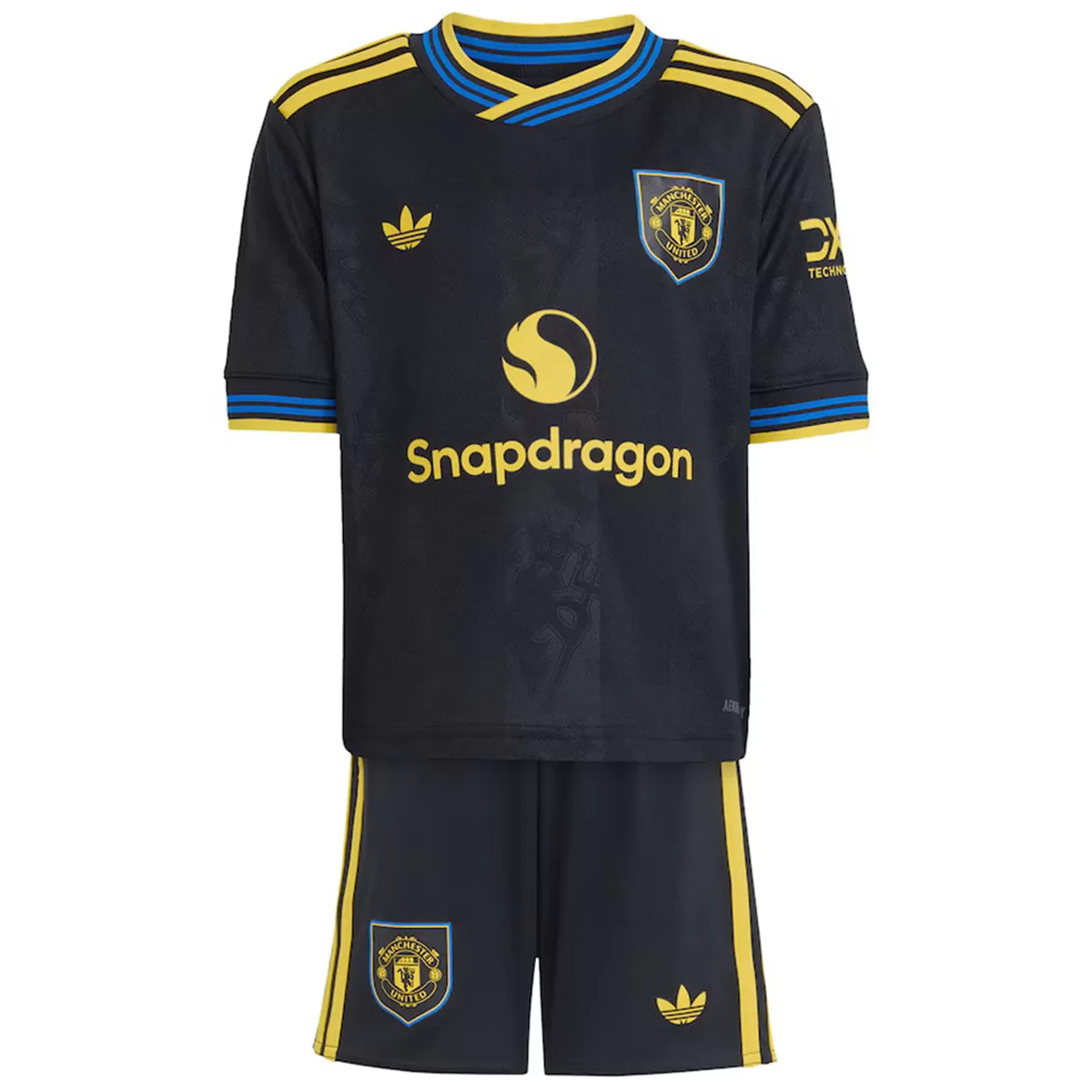 Kinder Manchester United Drittes Trikot-Set 2025/26