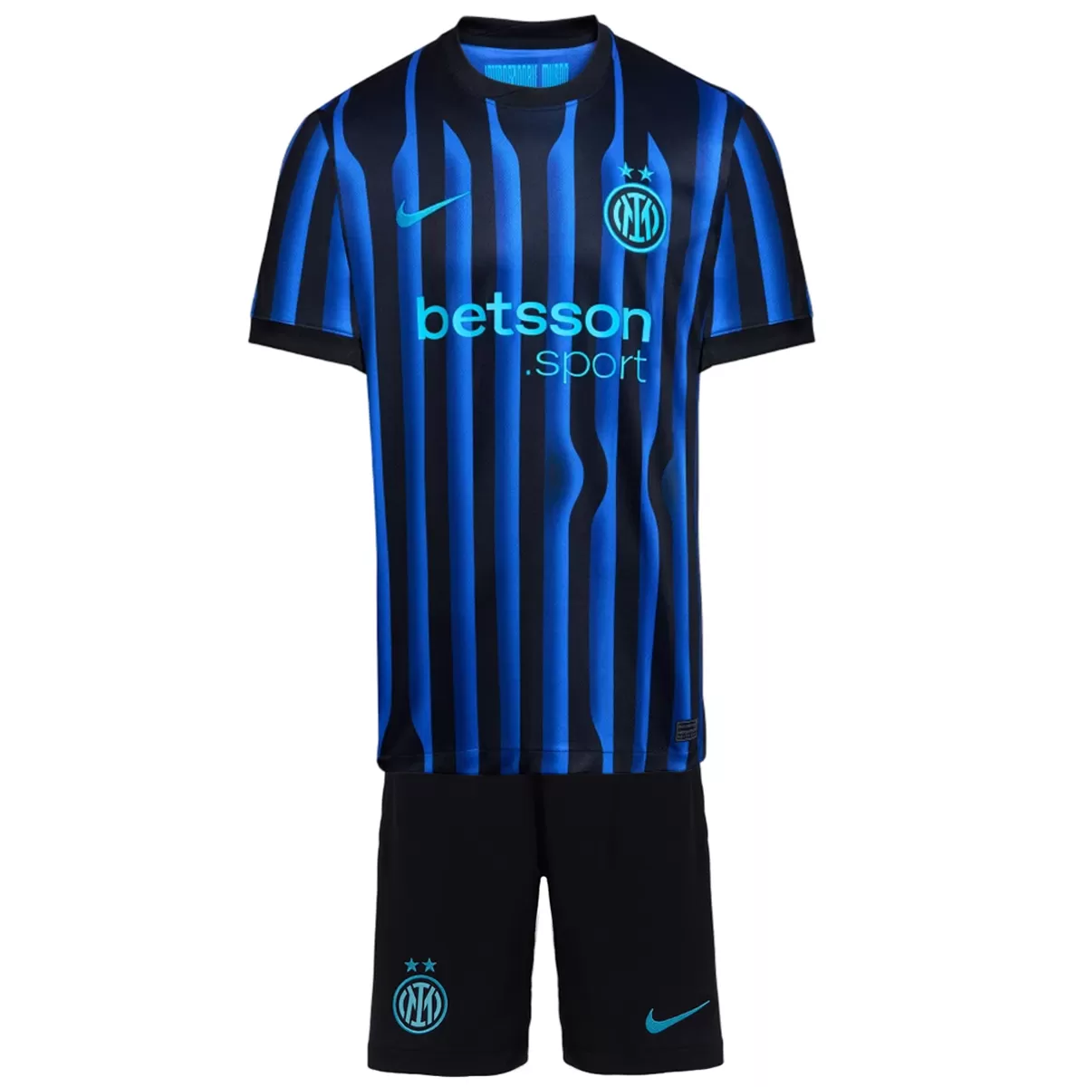 Kinder Inter Mailand Heim Trikot-Set 2025/26