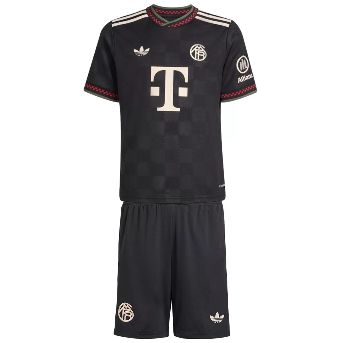 Kinder Bayern München Drittes Trikot-Set 2025/26