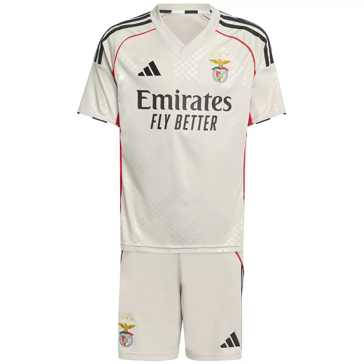 Kinder Benfica Auswärts Trikot-Set 2025/26