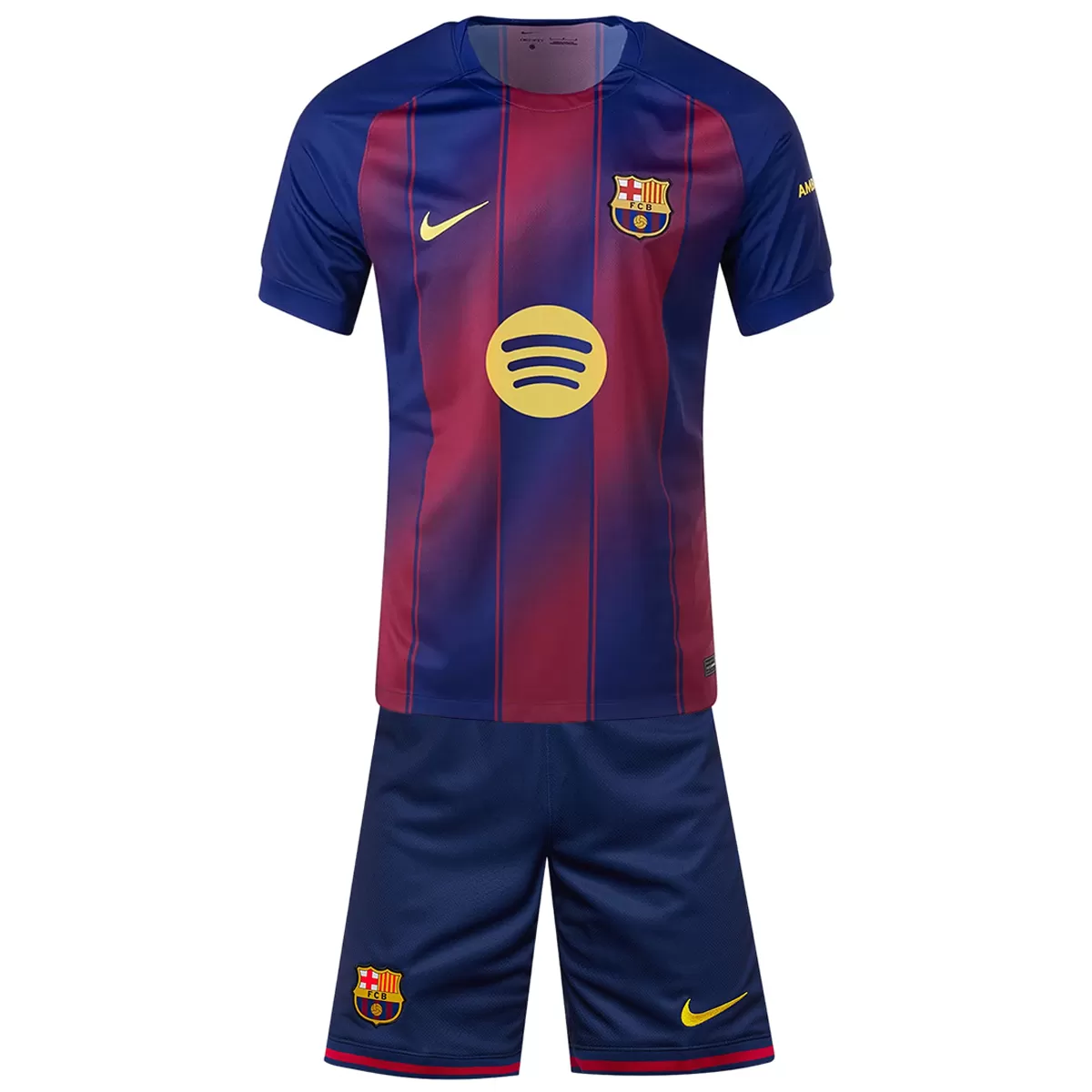 Kinder FC Barcelona Heim Trikot-Set 2025/26