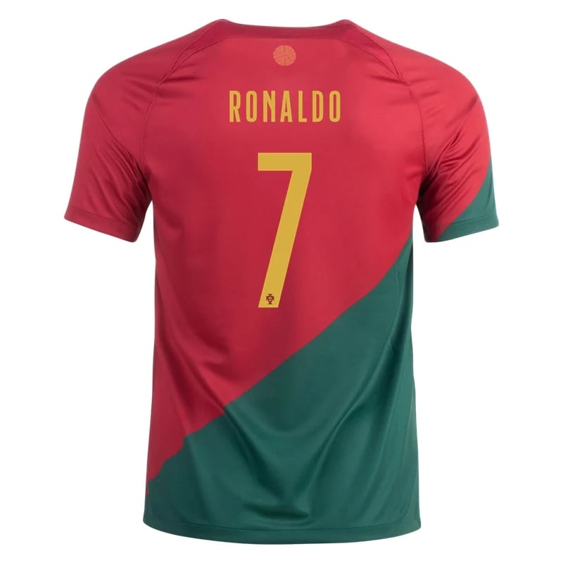 Cristiano Ronaldo #7 Portugal Home Jersey World Cup 2022 [=National-Portugal=]
