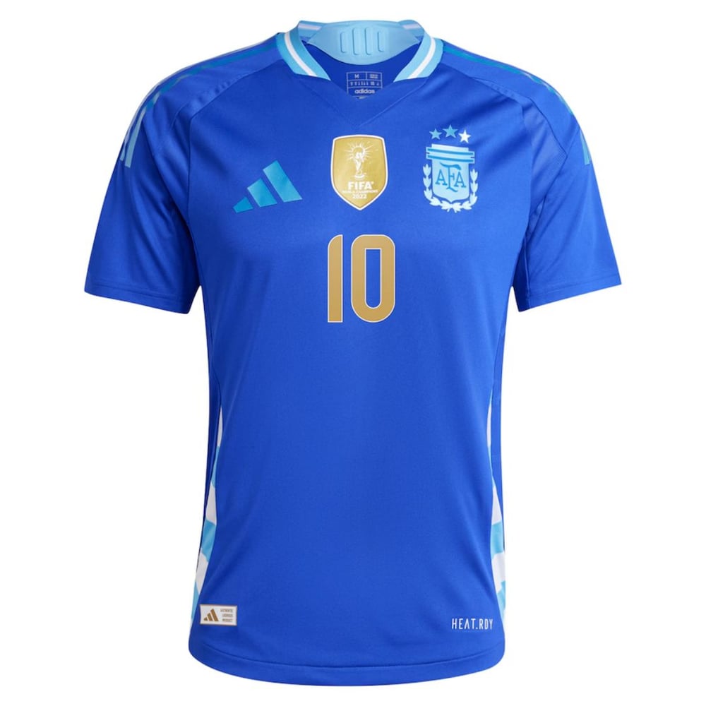 Lionel Messi #10 Argentina Player Version Away Jersey Copa America 2024