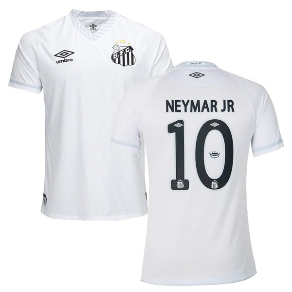 Umbro Neymar Jr Men's Santos FC 25/26 Home Jersey (White)