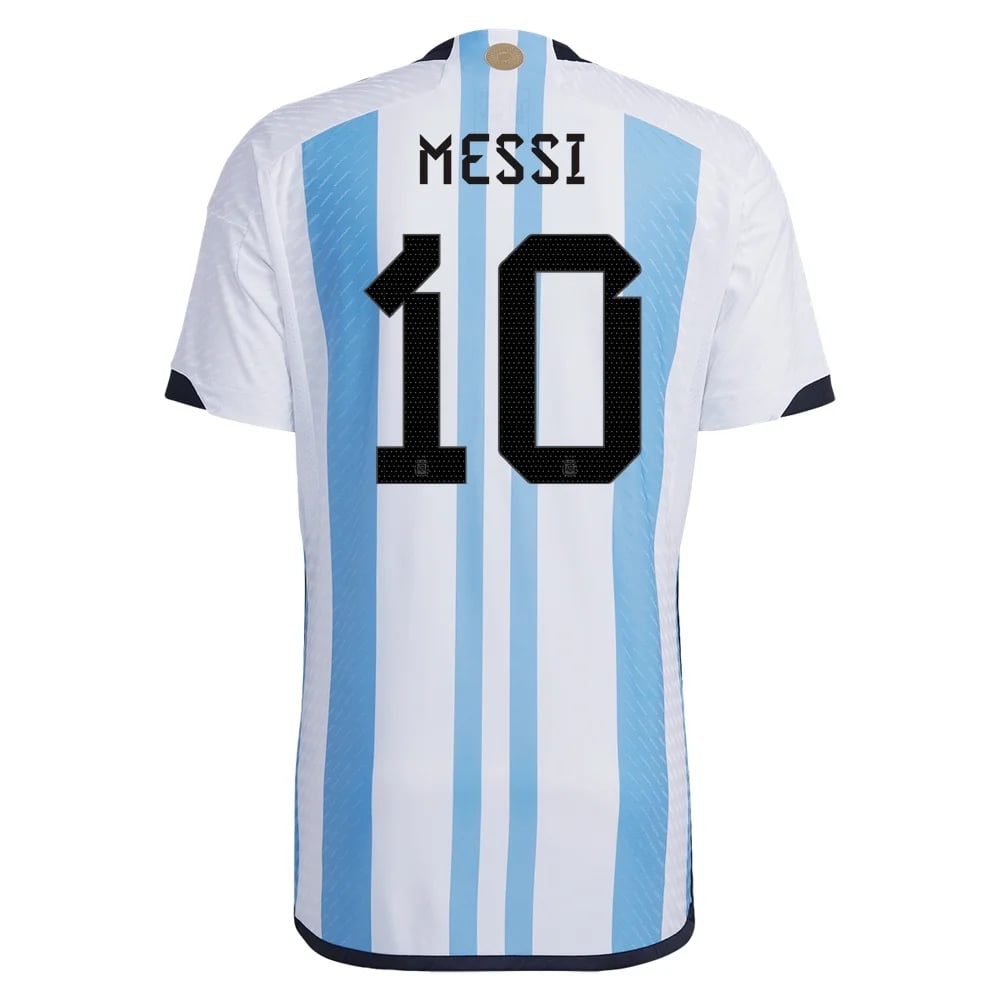 Lionel Messi #10 Argentina Home Jersey World Cup 2022 [=National-Argentina=]