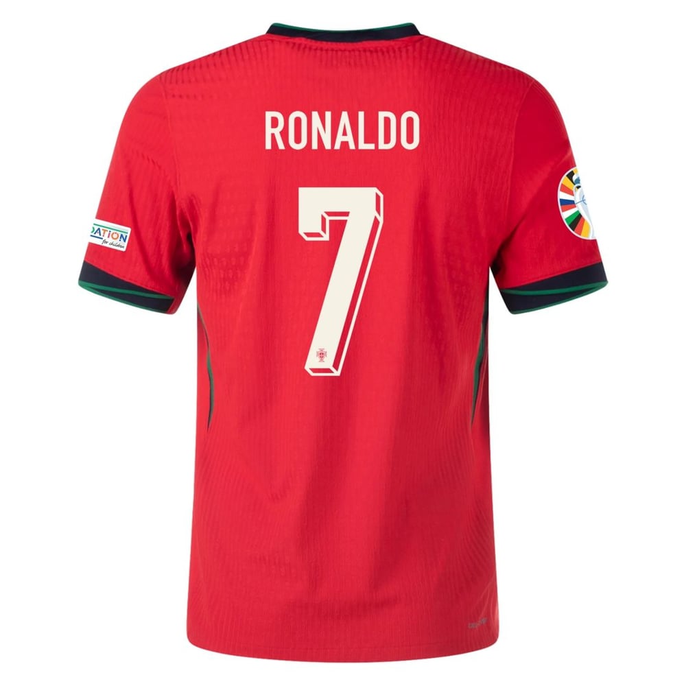 Cristiano Ronaldo #7 Portugal Player Version Home Jersey EURO 2024 [=National-Portugal=]