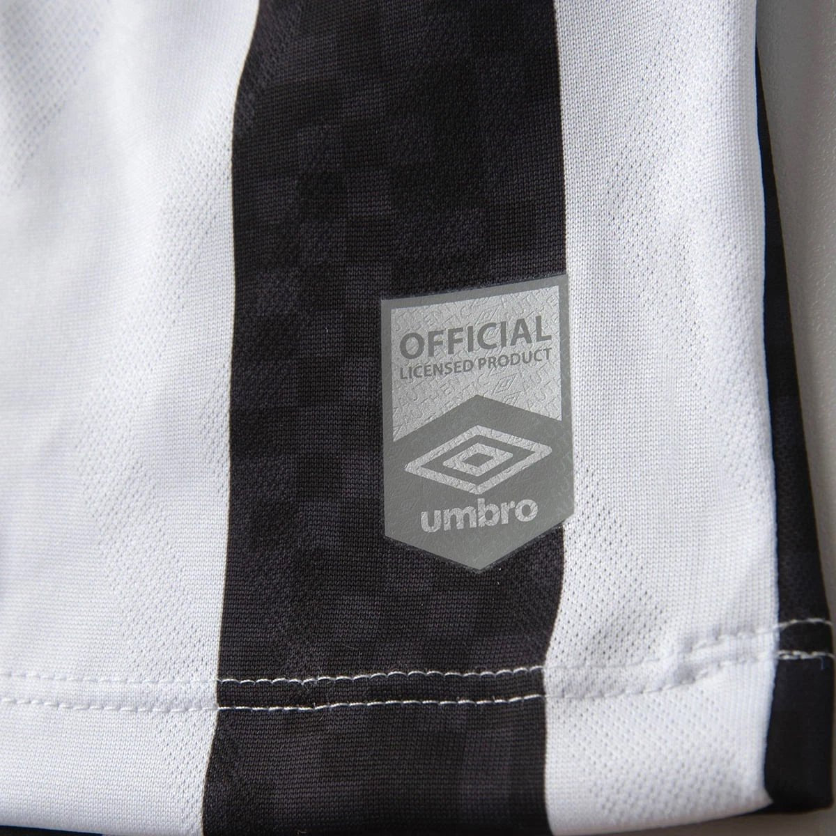 Umbro Men's Neymar Jr Santos FC Away Jersey 25/26 (Black/White)