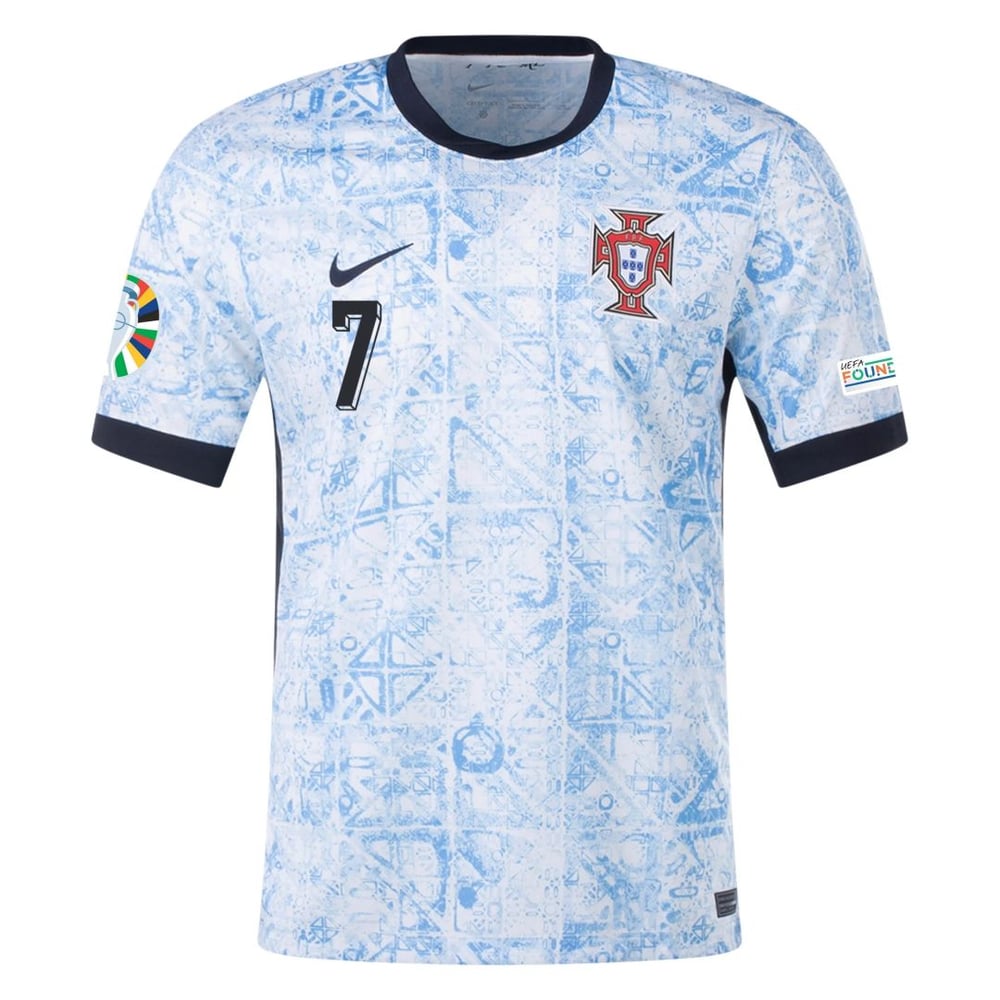 Cristiano Ronaldo #7 Portugal Away Jersey EURO 2024