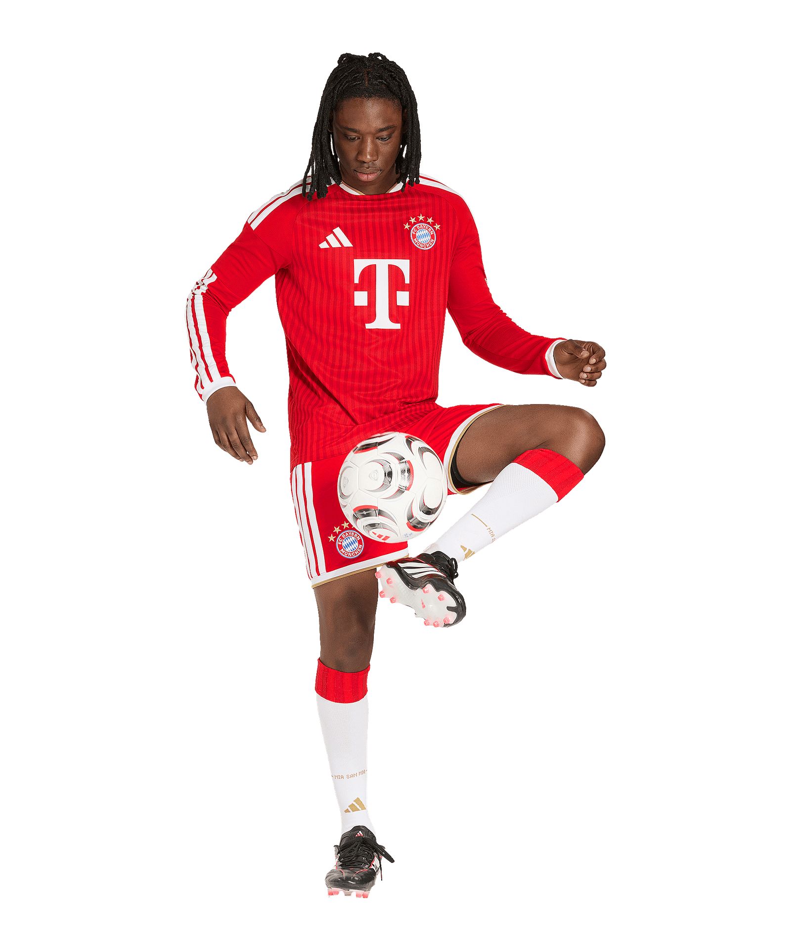 FC Bayern München Trikot Langarm Home 2026/2027 Rot