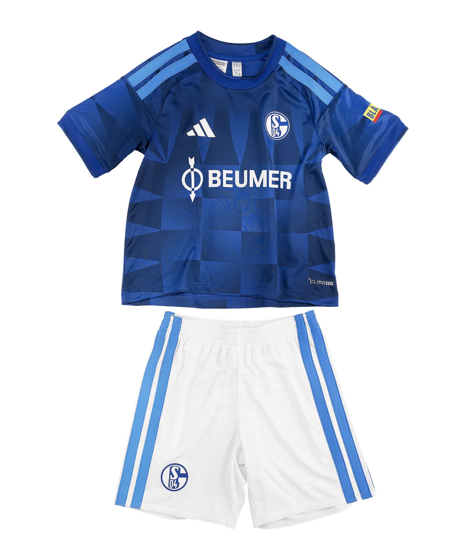 FC Schalke 04 Mini Trikot Set Home 2026/2027 Kinder Blau