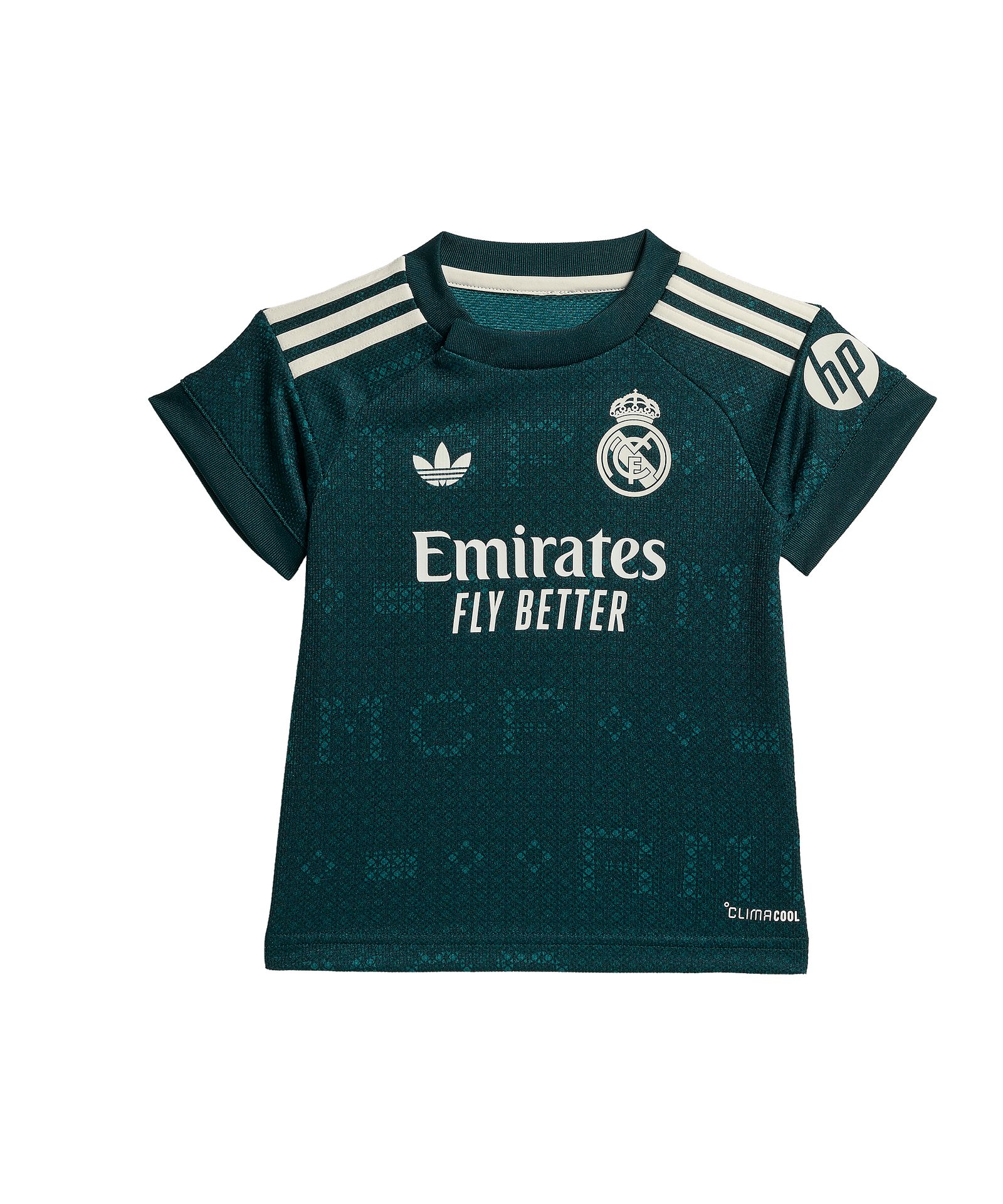 Real Madrid Trikot Set Away 2026/2027 Kinder Grün