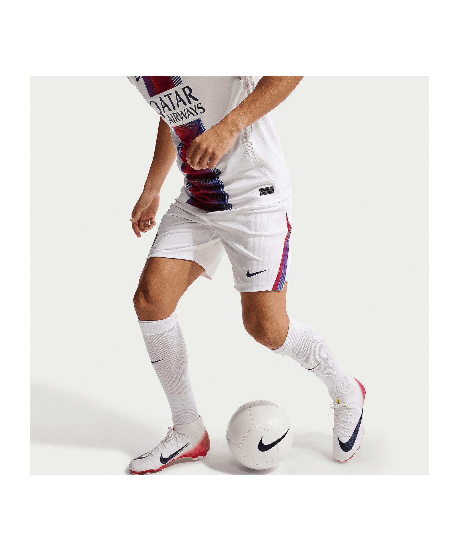 Paris Saint-Germain Short Away 2026/2027 Weiß F100